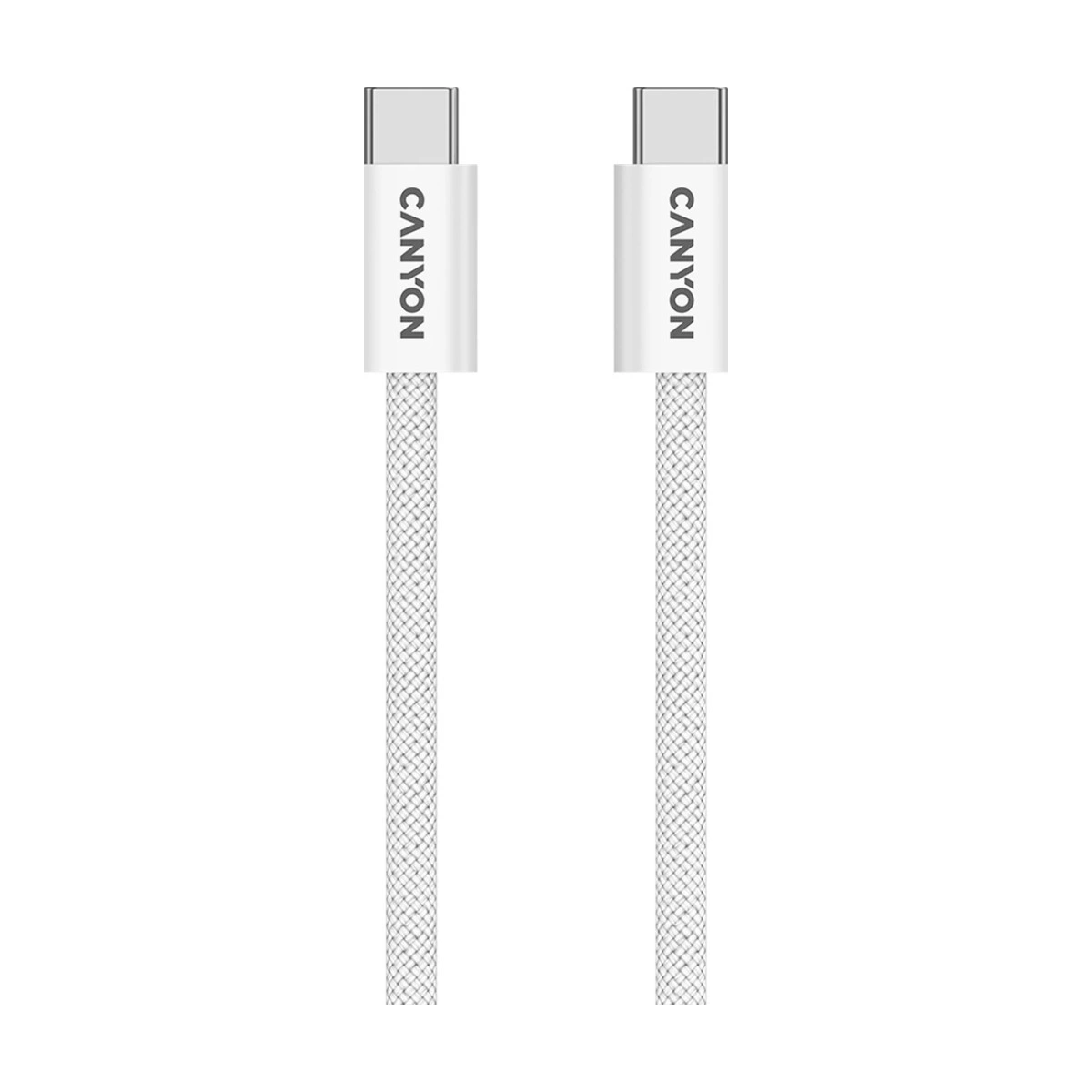 CANYON cable OnWire 60MG C-C 60W Magnet Braided 1m White