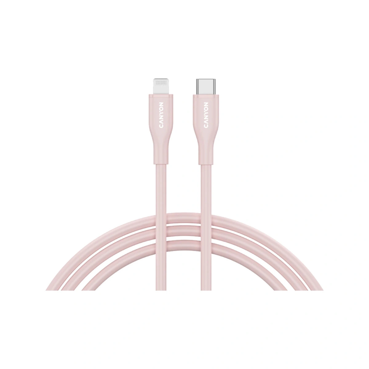 CANYON cable CLNM60 C-L 60W MFI 1m Silicon Pink