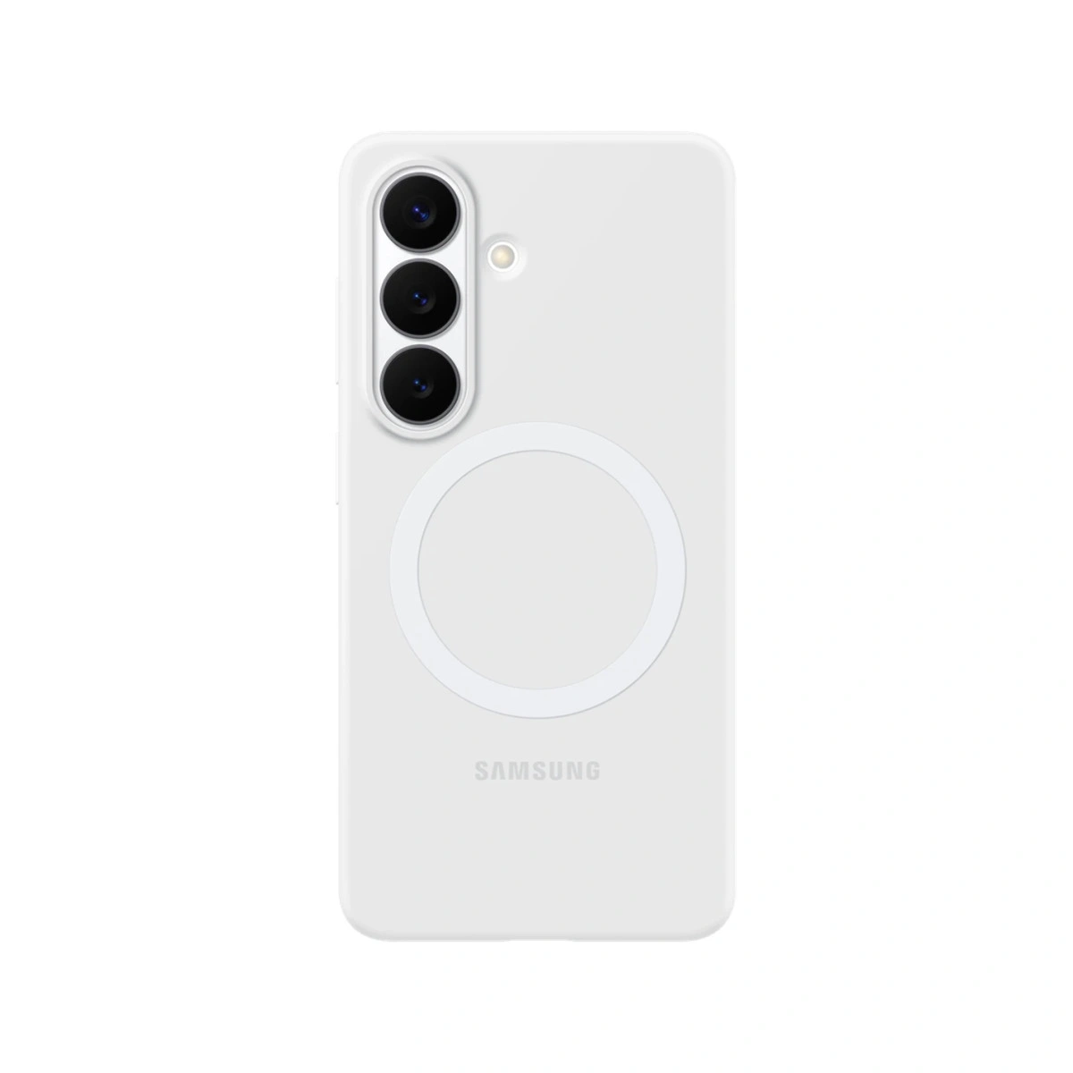 Samsung Galaxy S26 Silicone Magnet Case White