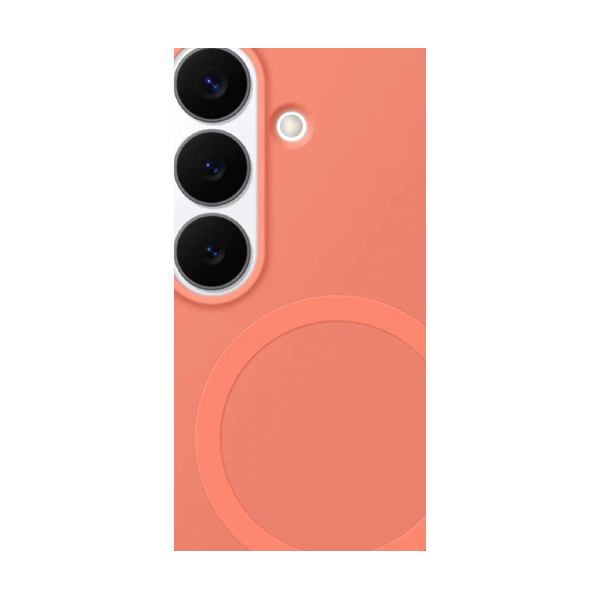 Samsung Galaxy S26+ Silicone Magnet Case Coralred