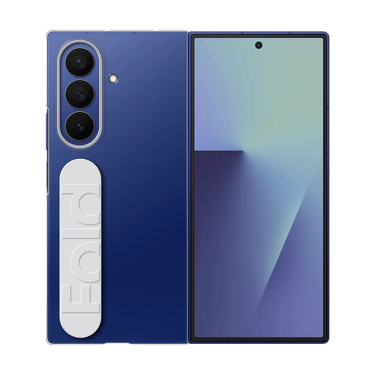 Samsung Galaxy Z Fold7 Clear Grip Case Transparent