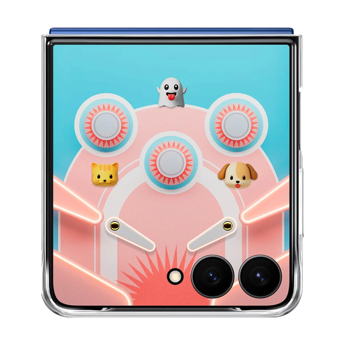 Samsung Galaxy Z Flip7 Flipsuit Case Transparent