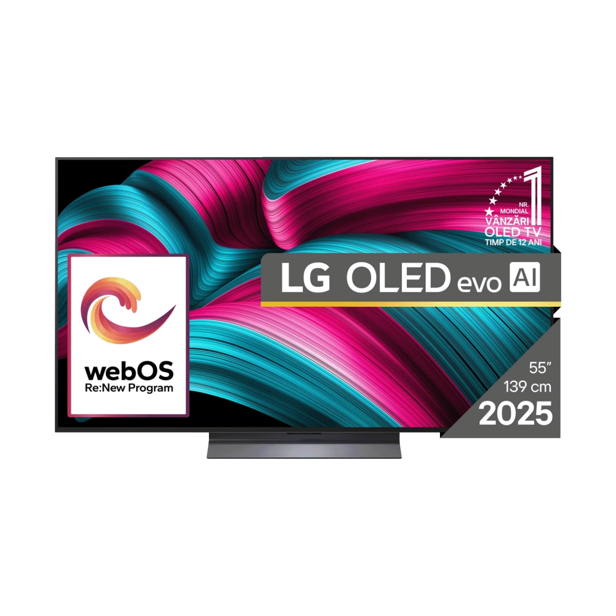 LG Televizor OLED evo AI C5 4K Smart 55" - OLED55C51LA