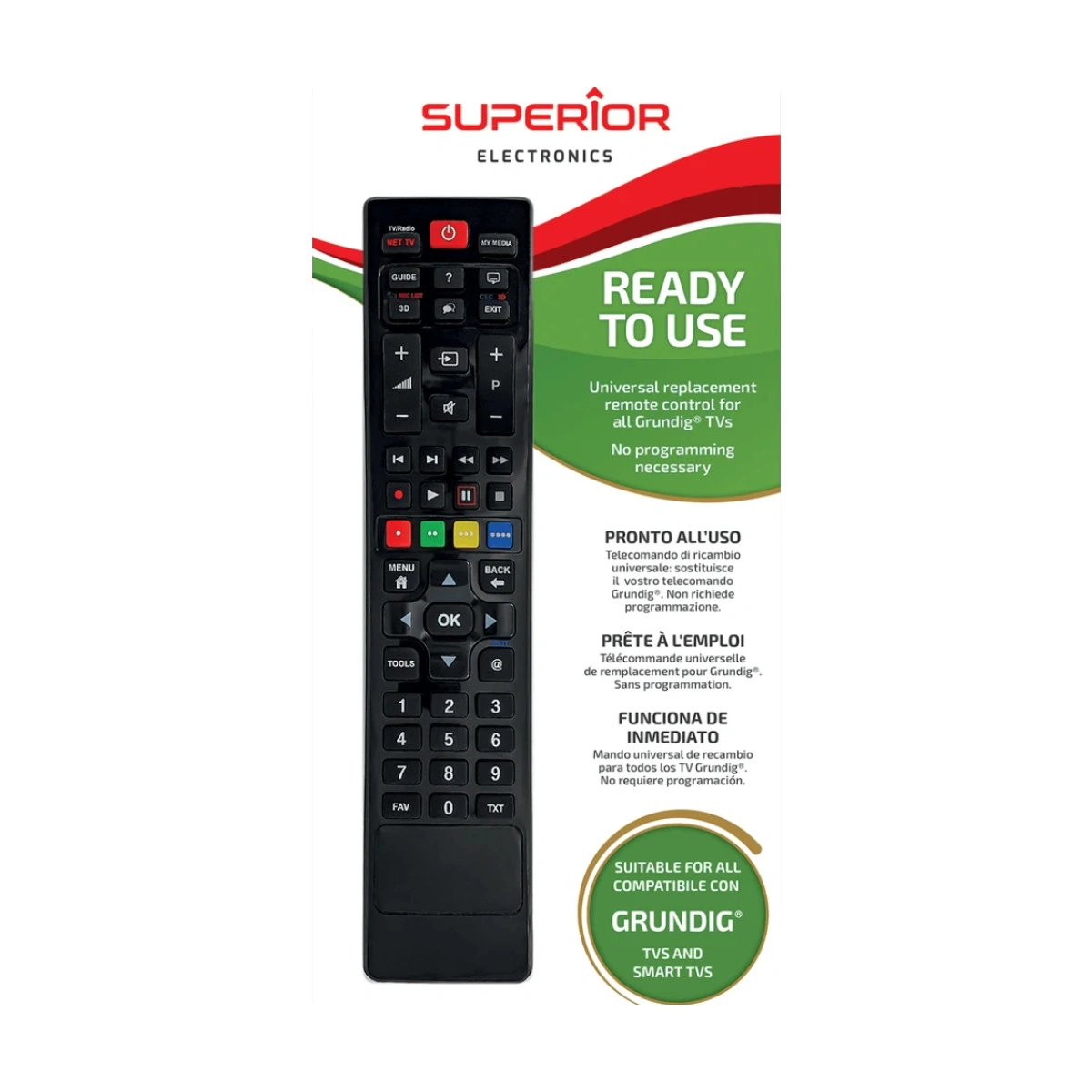 Daljinski upravljač Superior RC Grundig za Grundig TV prijemnike