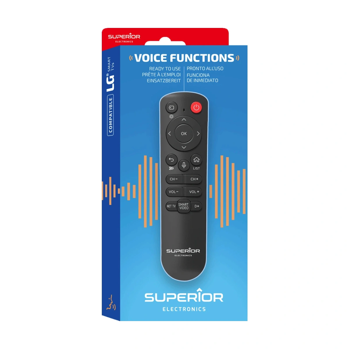 Daljinski upravljač Superior RC LG Voice Smart Bluetooth Glasovne funkcije