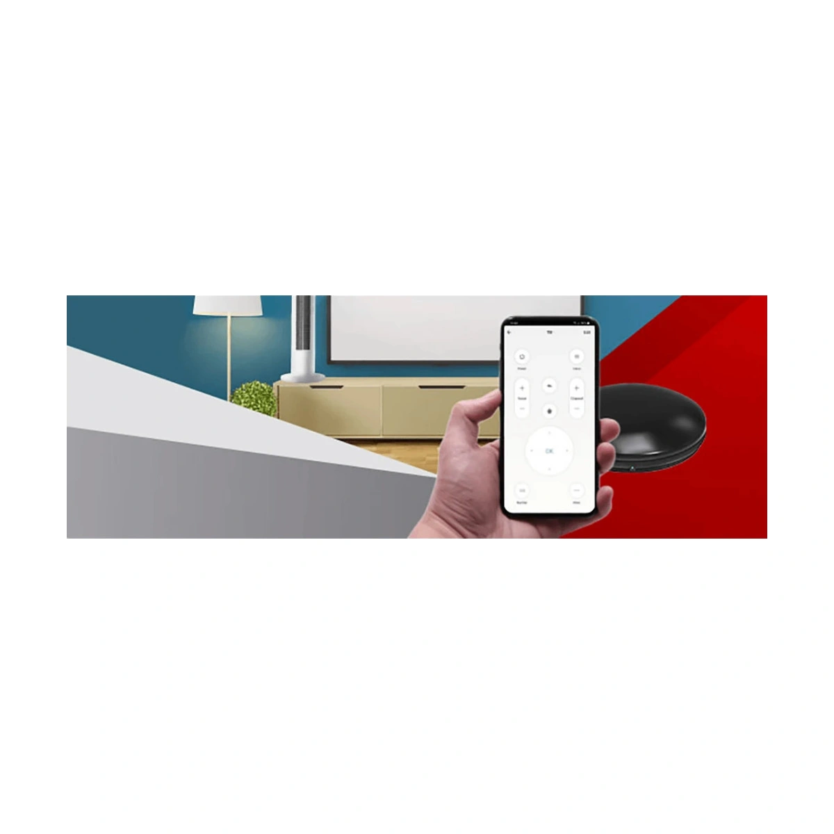 Daljinski upravljač Superior Univerzalni IR WiFi-Smartphone Crni