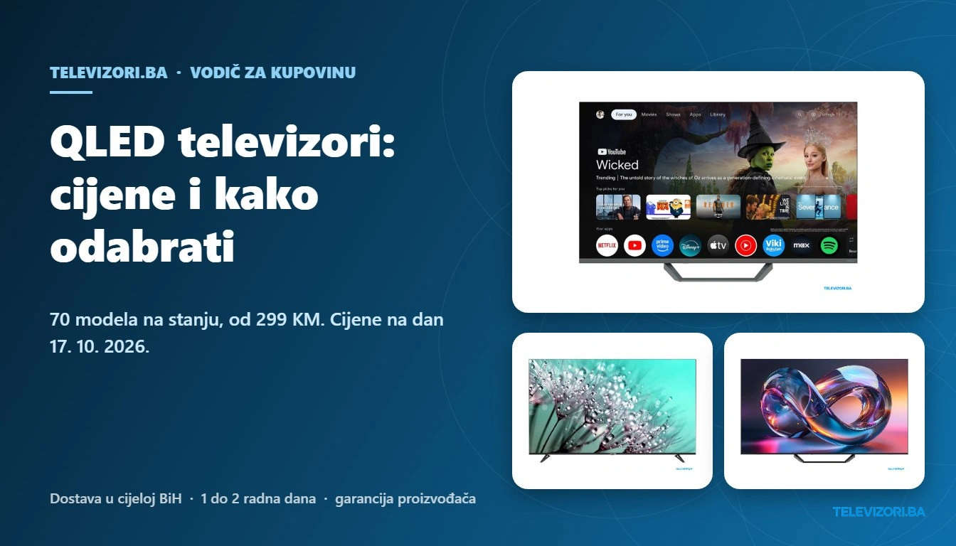 QLED televizori: cijene i kako odabrati